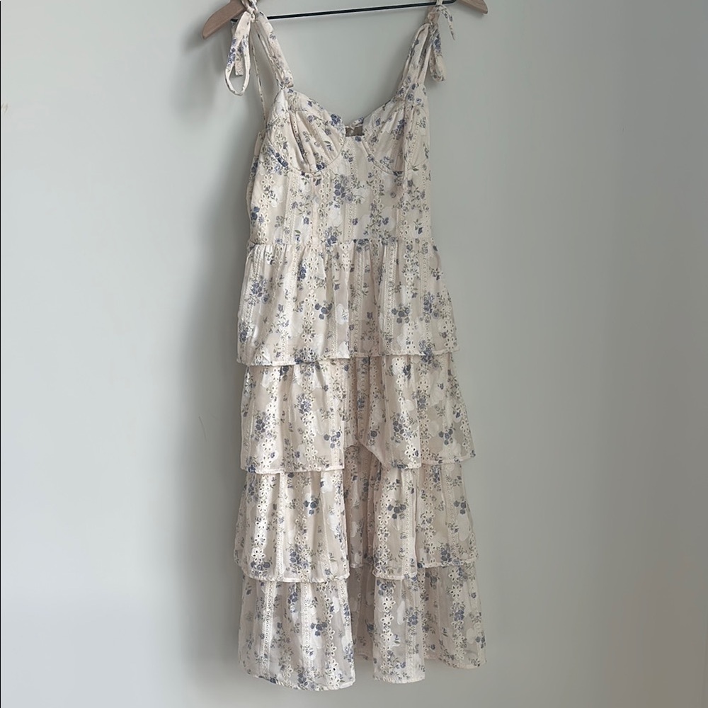 Floral Tiered Dress